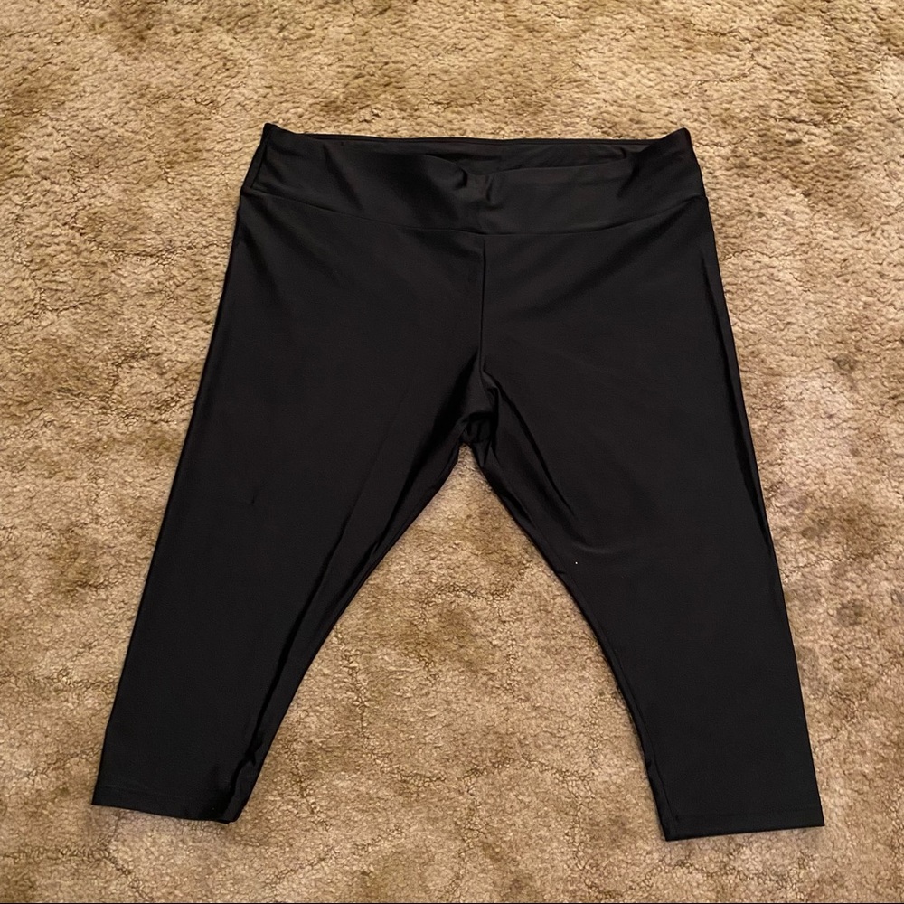Lycra Capri Swim Leggings